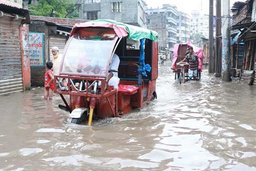 Waterlogging in small cities