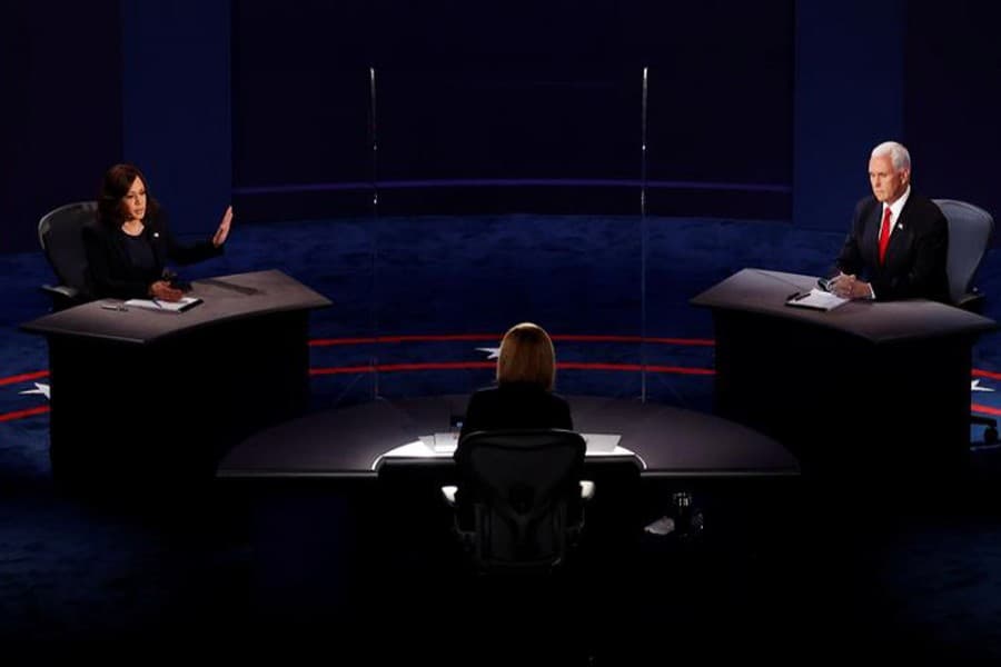 Trump's virus response dominates US VP debate between Harris and Pence