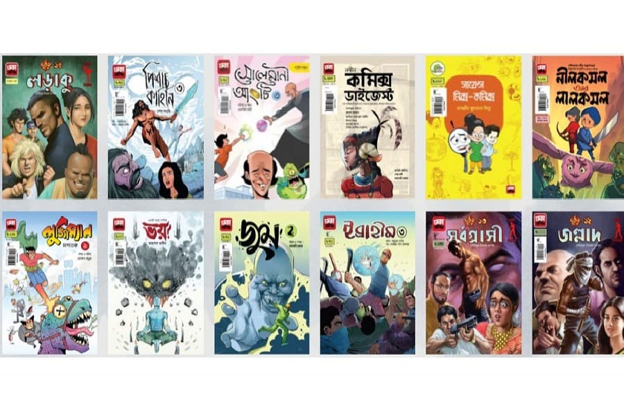 Comics industry climbing up the ladder in Bangladesh