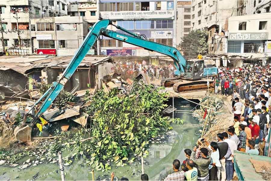 Demolition of illegal structures