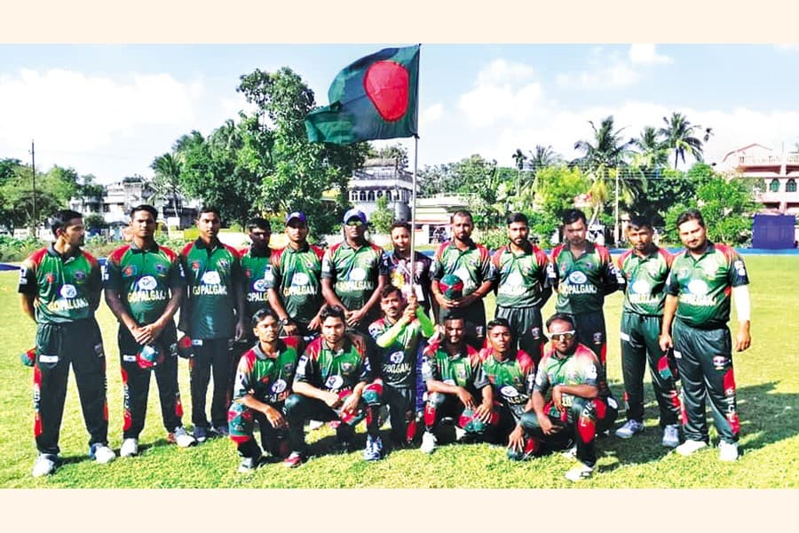 Tournament for physically challenged cricketers