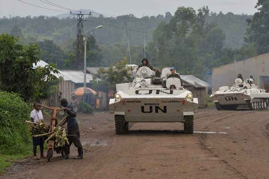 Two killed during anti-UN protests in eastern Congo