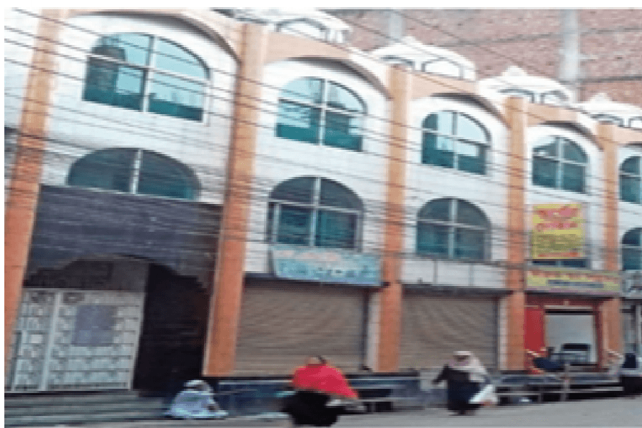 Time schedule at two mosques in Luxmibazar