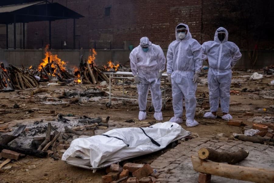 India's tally of virus cases surges past 25 million