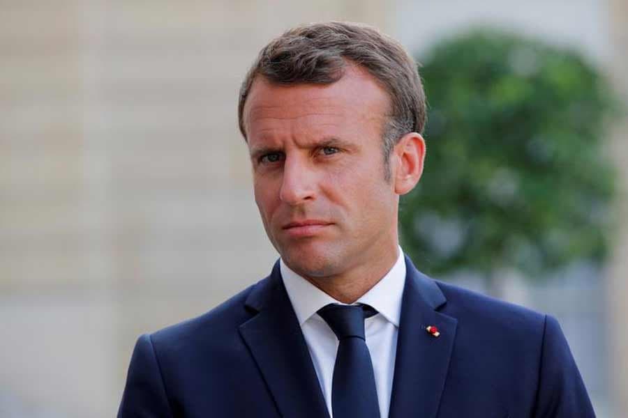 French President Macron slapped in face during walkabout