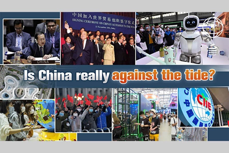 Is China really against the tide?