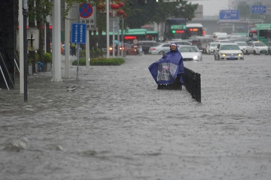 China’s Henan province swamped after heaviest rain in 1,000 years