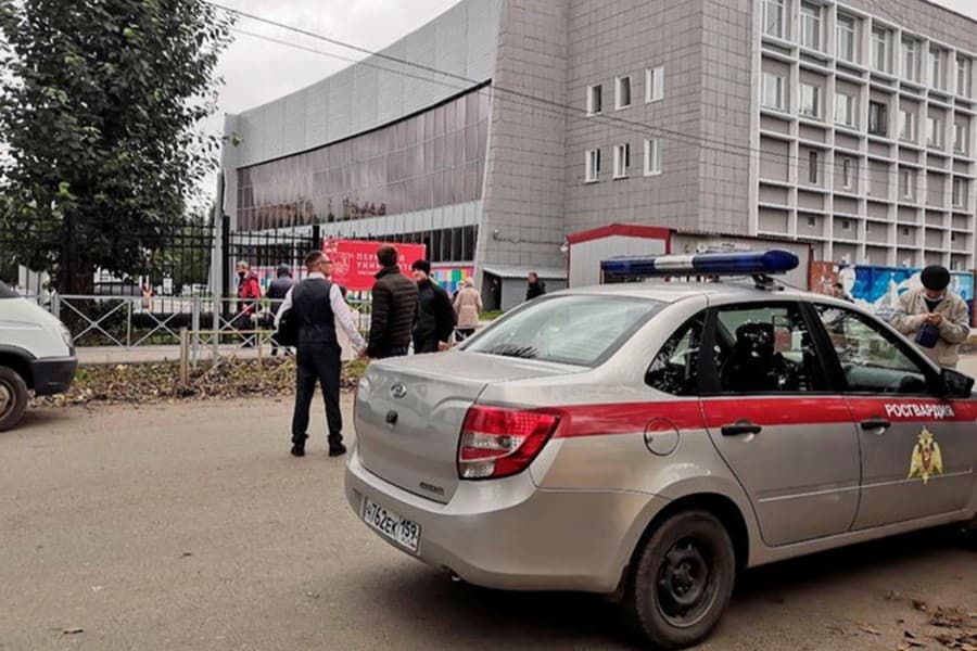 Five killed in a shooting at Russian university