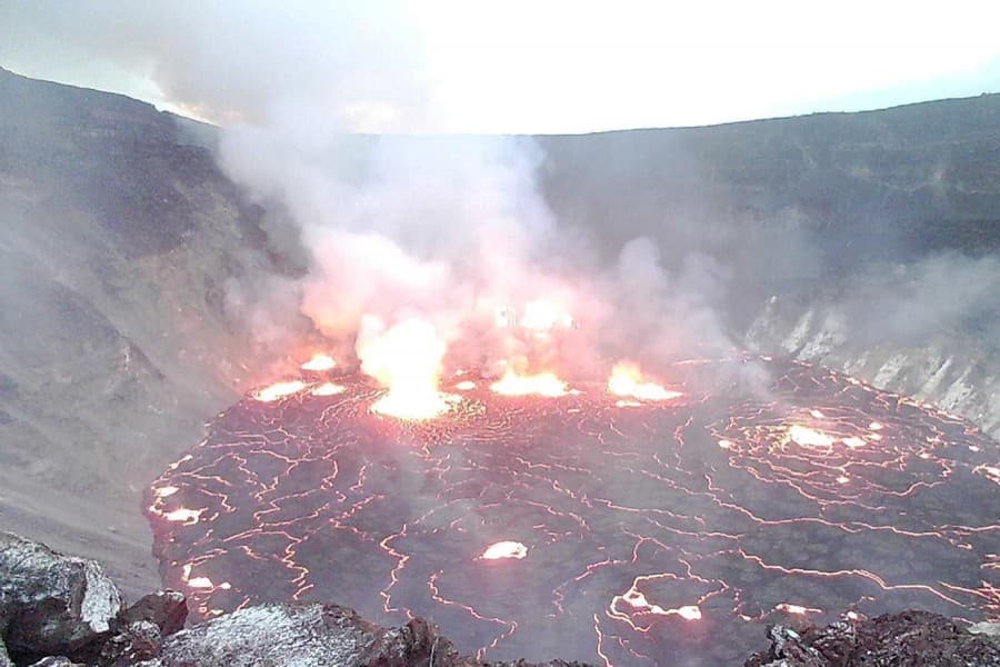 Hawaii's Kilauea volcano erupts after about a year