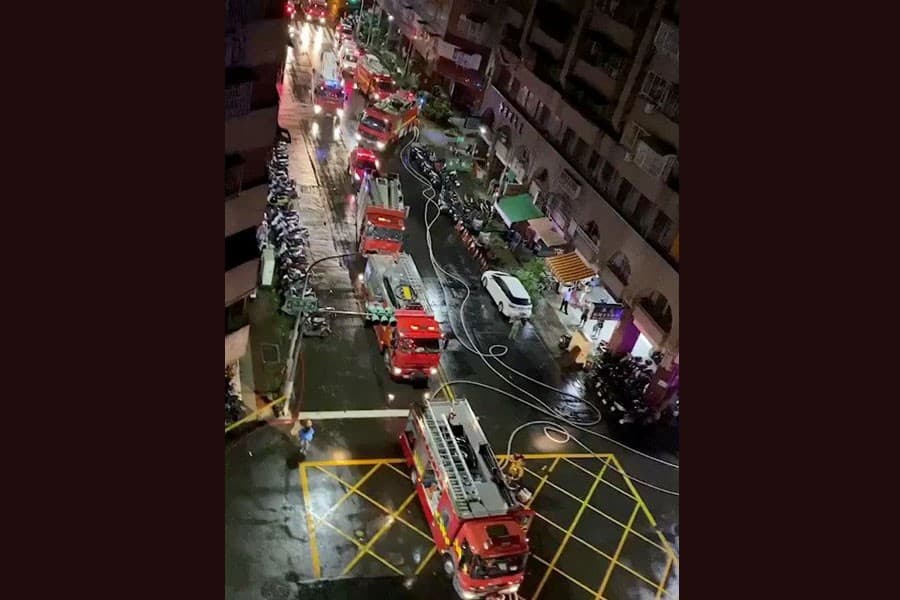 Taiwan residential building fire kills 46