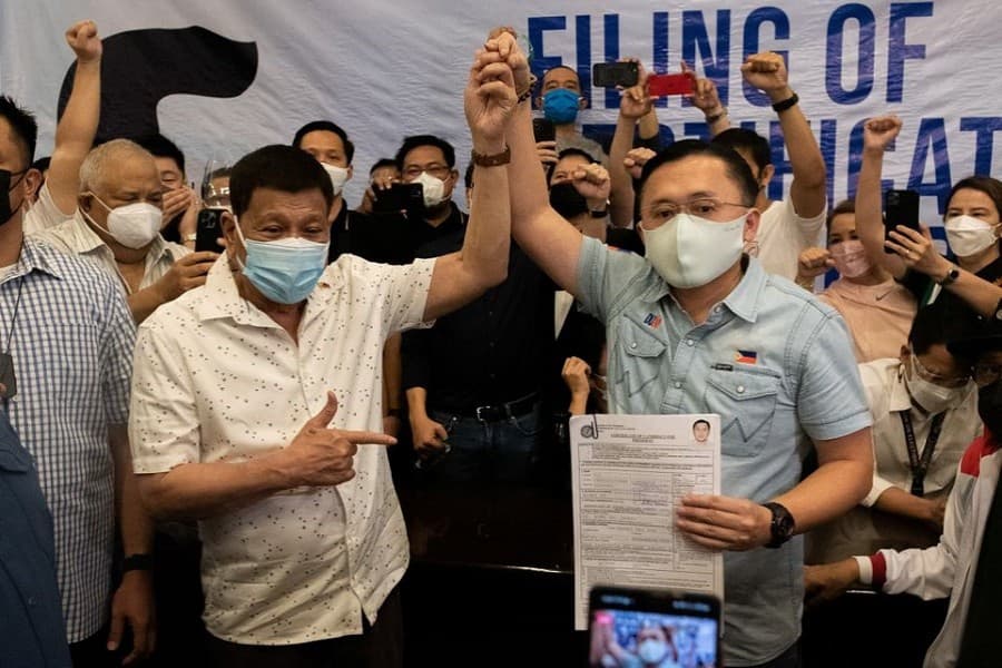 Philippine leader Duterte's preferred successor quits presidential race