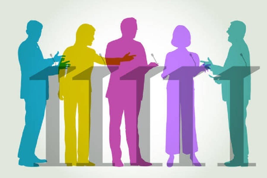 Online debating - breaking glass ceilings despite some limitations