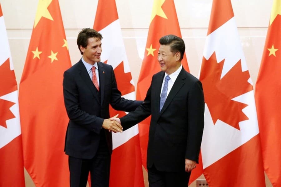 Western states should have united front against divisive China: Trudeau