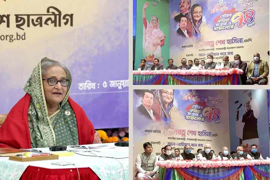 PM urges Chhatra League leaders to get prepared for 4IR