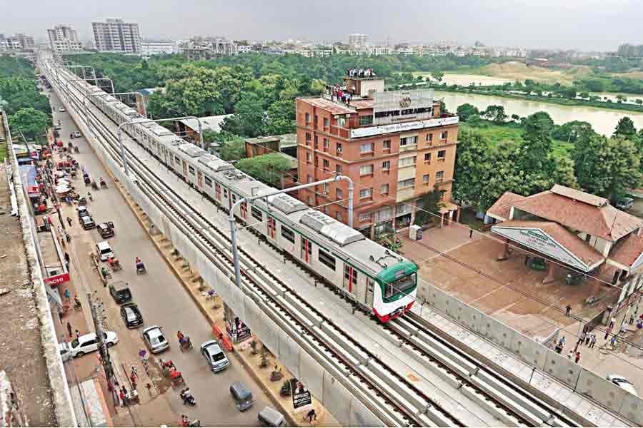 Metro rail in Chattogram