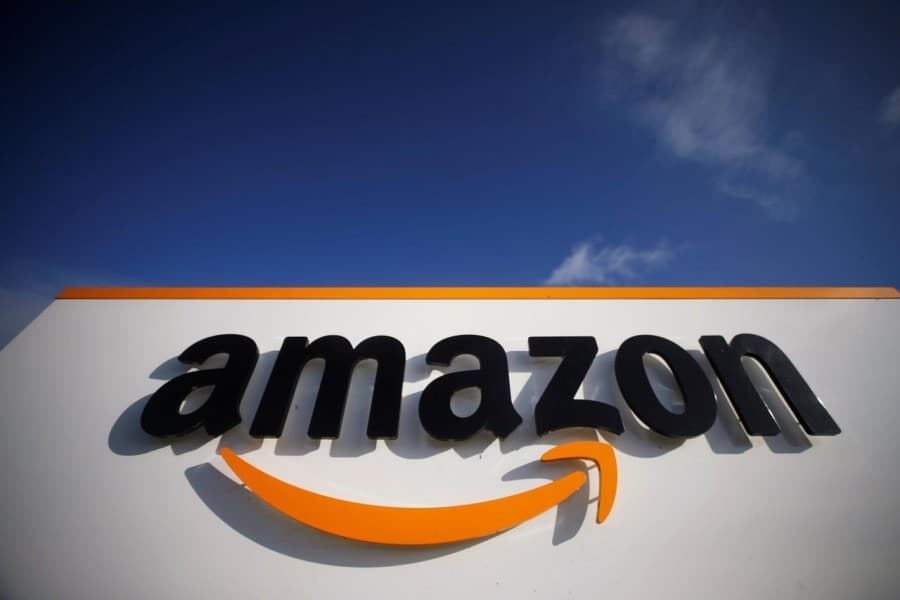 Amazon surges, eyes Wall Street record gain