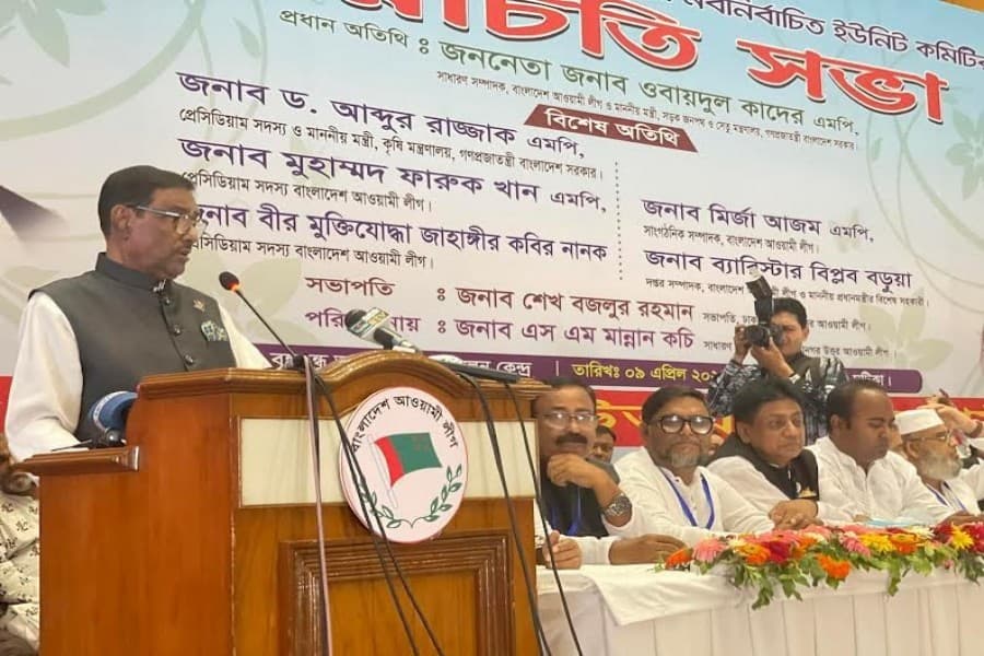 Comparing Sri Lanka with Bangladesh part of conspiracy, says Obaidul Quader