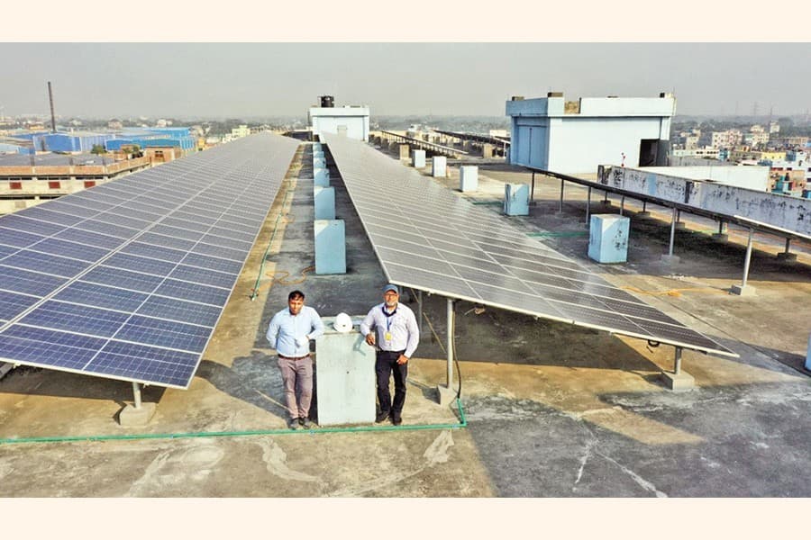 3.2MWp rooftop solar plant opens in Narayanganj