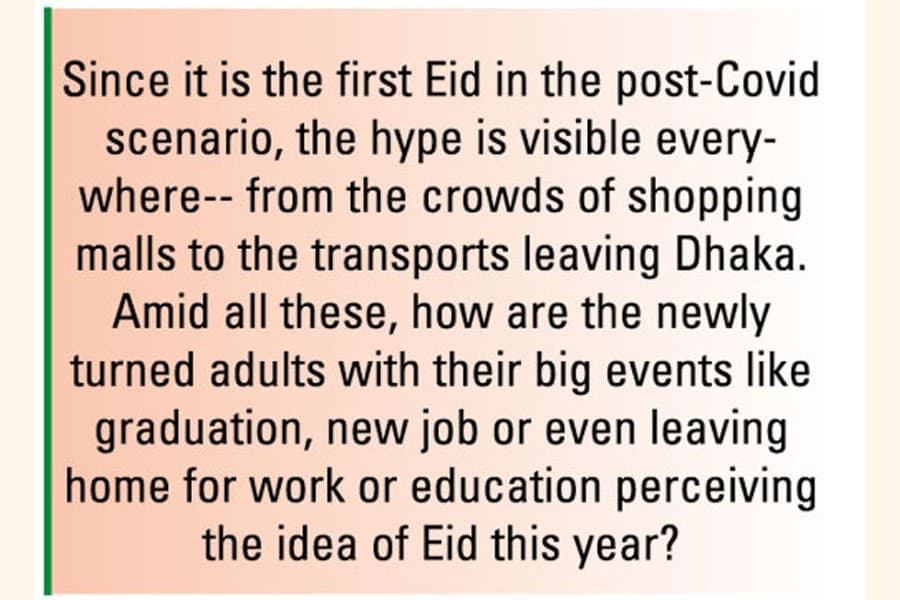 Eid celebrations  while adulting
