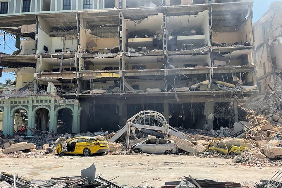 Explosion at Cuba's Hotel Saratoga leaves 22 dead
