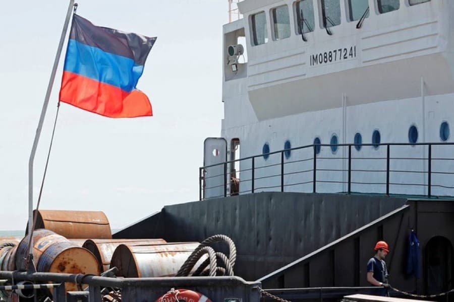 First cargo ship leaves Mariupol since Russia took the city