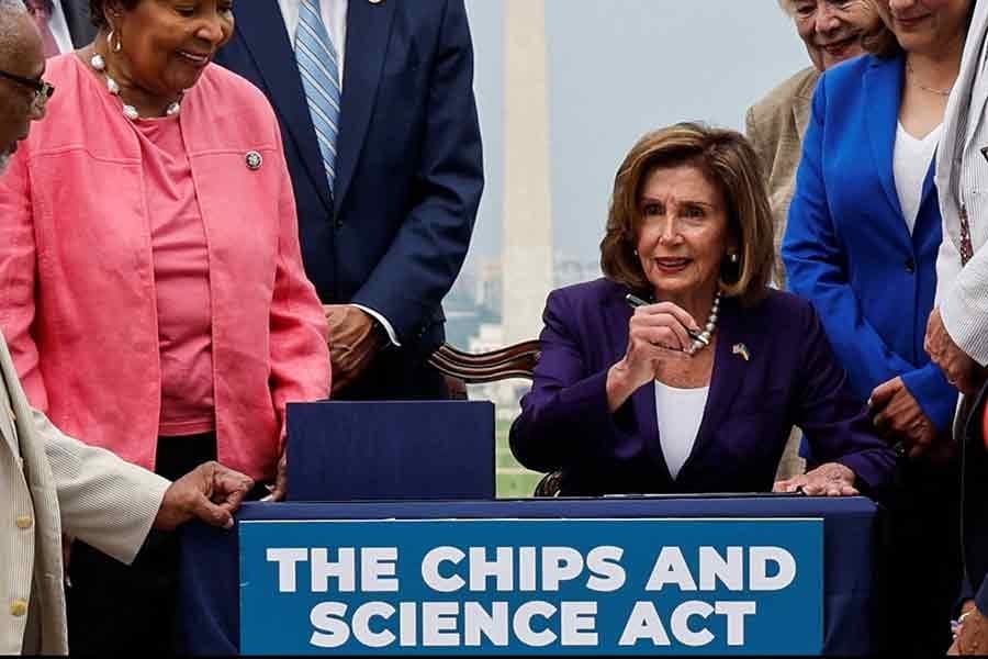 US chips Act forming blue supply chain