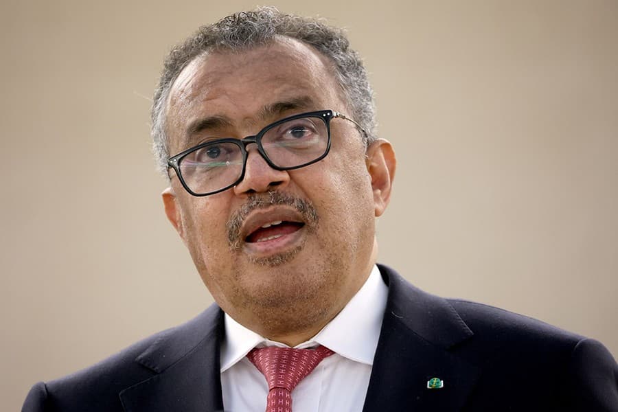 WHO chief says end of Covid pandemic 'is in sight'