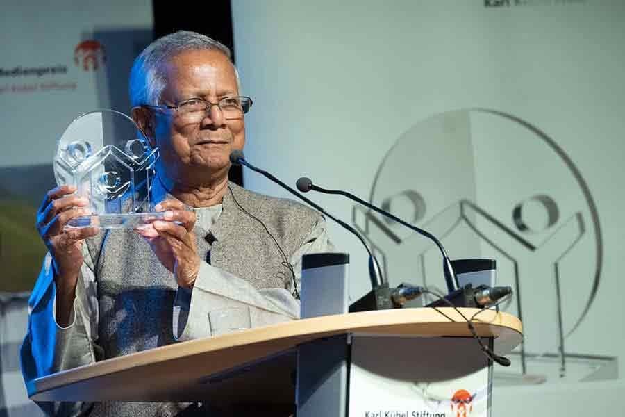 Muhammad Yunus awarded Karl Kübel Prize