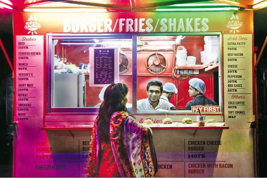 From roadside cart to burger brand