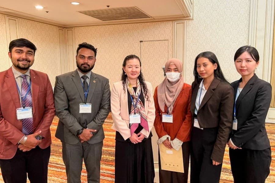 BUP student represents Bangladesh in an international scholarly platform