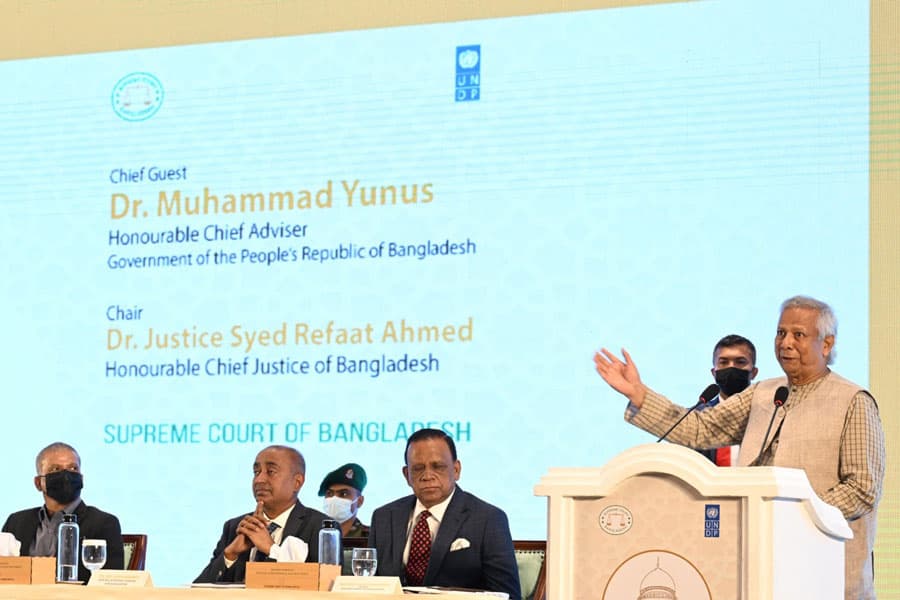 Judicial reforms to mark ‘new dawn’ for Bangladesh: Yunus