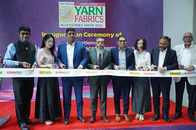 11th Yarn, Fabrics & Accessories Show kicks off in Dhaka