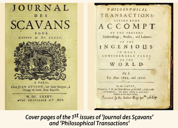 The journey of scientific journals