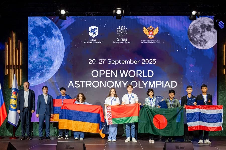 Bangladesh Shines at the Open World Astronomy Olympiad with a Gold Medal
