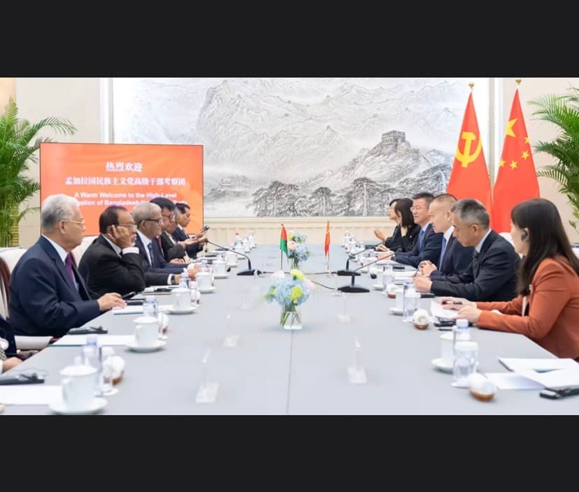 BNP holds high-level talks in China