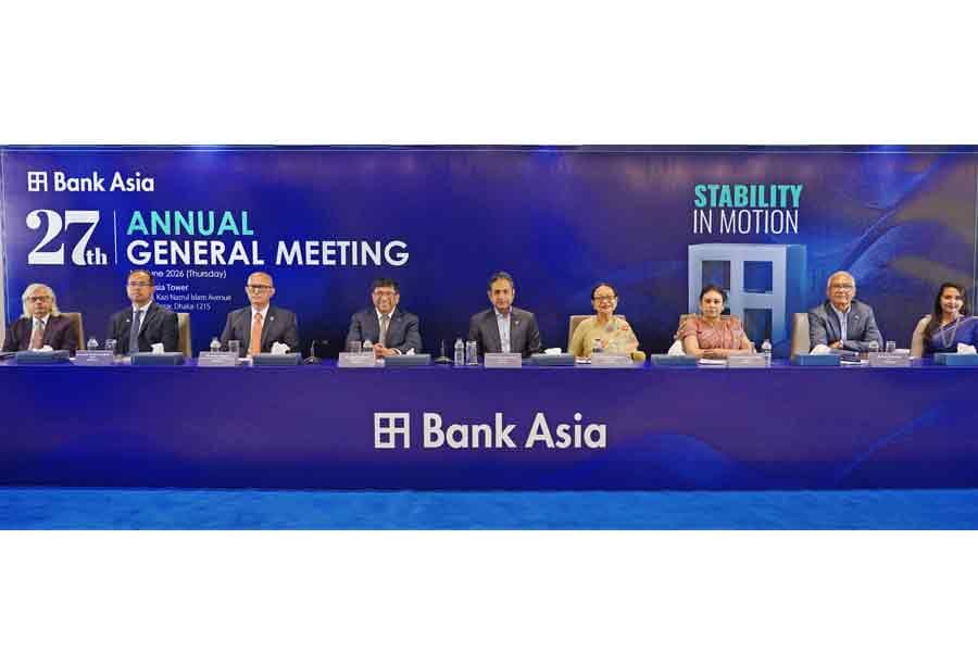 Bank Asia holds 27th Annual General Meeting virtually