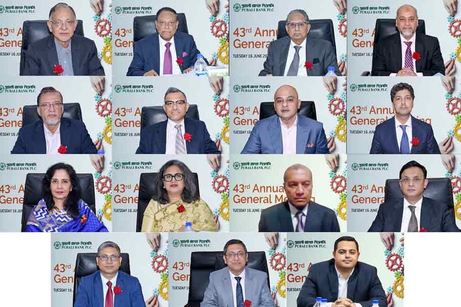 Pubali Bank holds 43rd Annual General Meeting