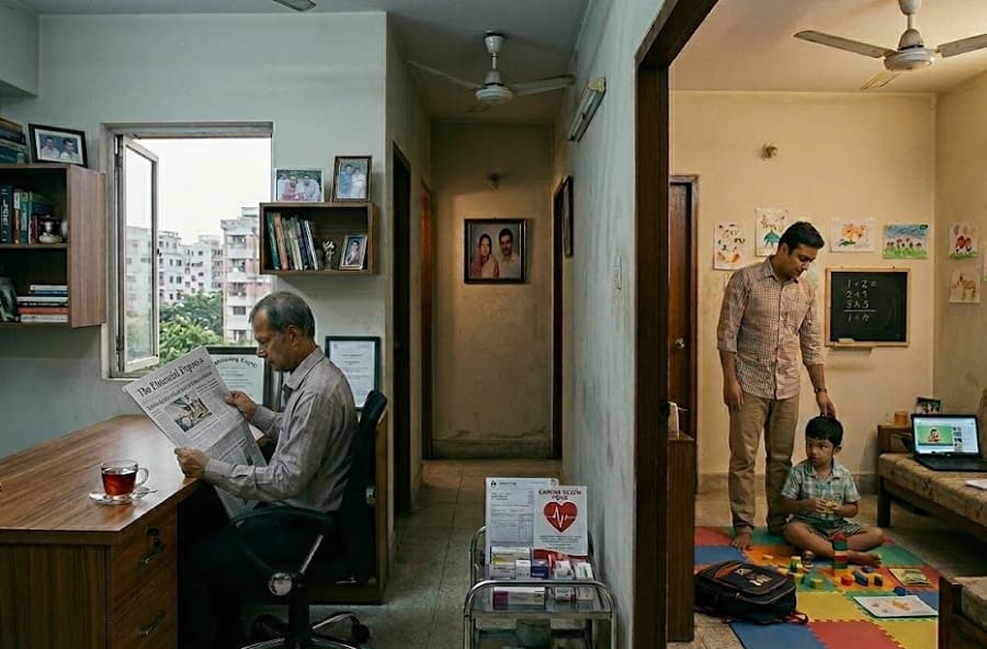 The silent father-son role reversal in Bangladeshi households
