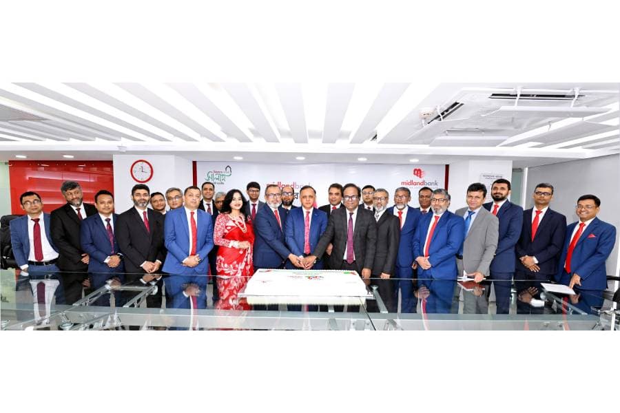 Midland Bank celebrates 13th anniversary