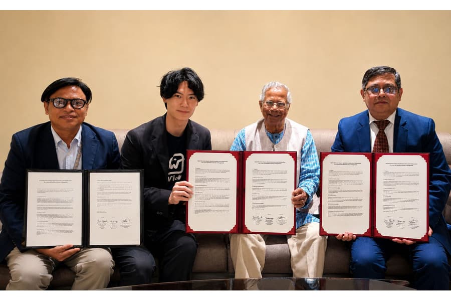 Grameen Communications, Japan's Wick sign MoU to launch digital platform 'SPARK'