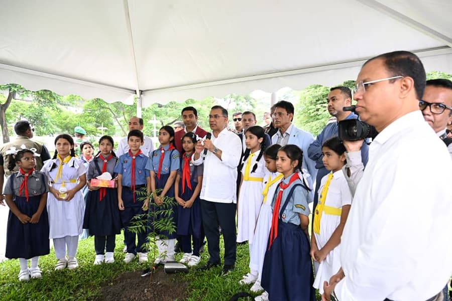 PM urges schoolchildren to plant a tree every year for a greener Bangladesh