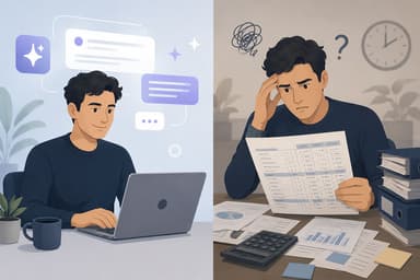 Adept to prompt AI, unable to read a balance sheet