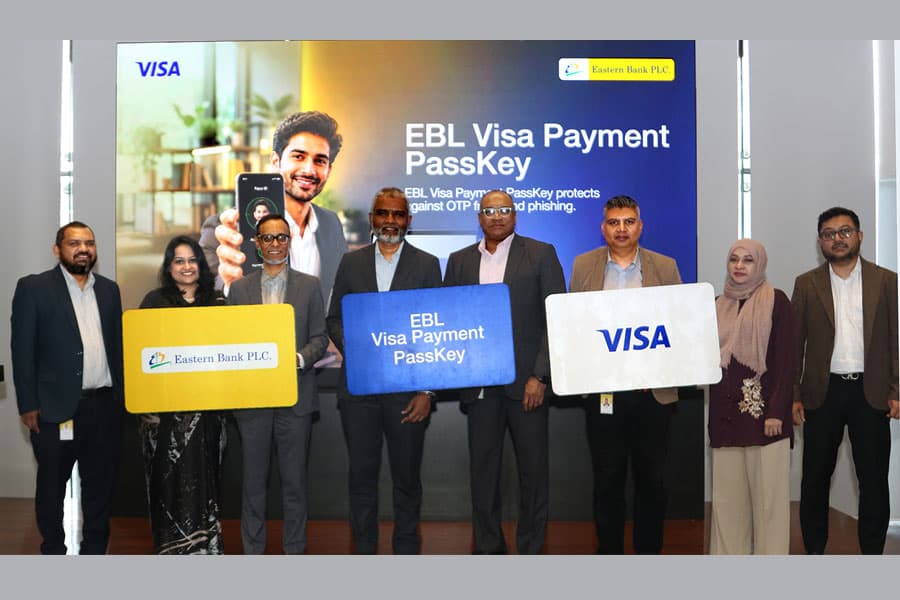 EBL launches Visa Payment Passkey