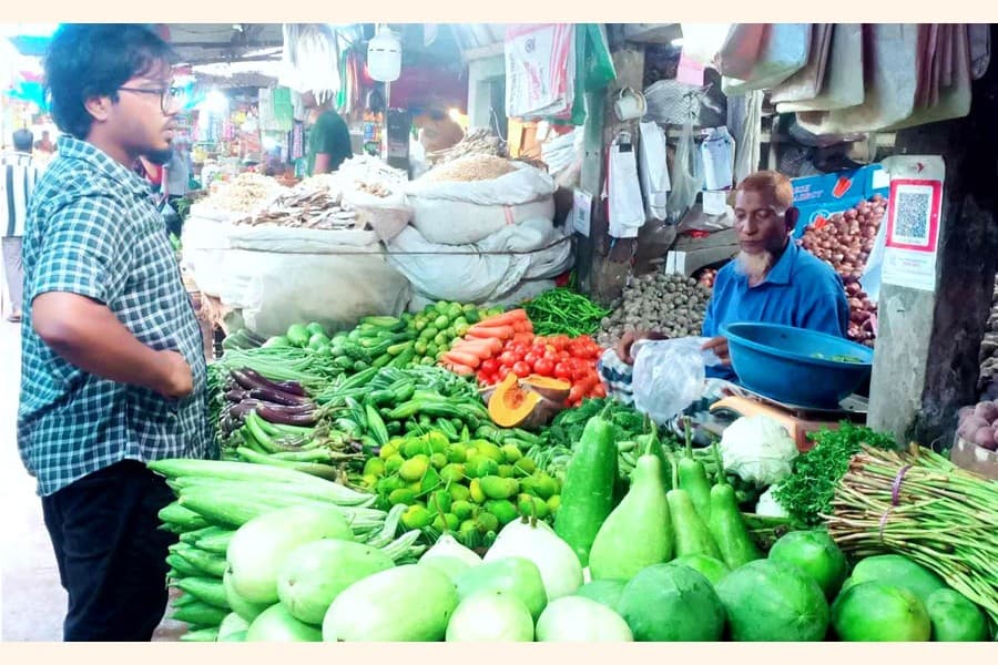 Vegetable prices soar upsetting Rangpur commoners