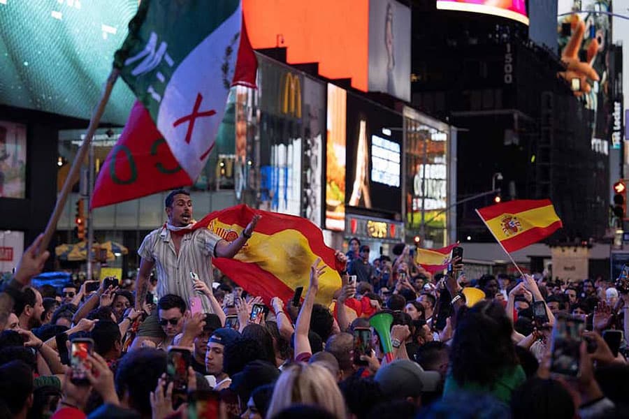 Teenager dies in Spain after fountain collapses during World Cup celebrations