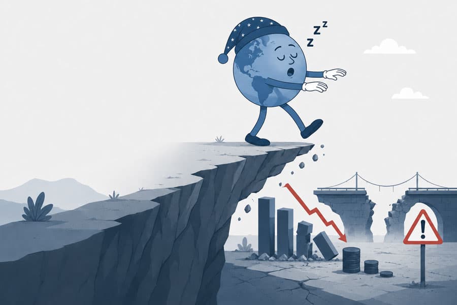 World is sleepwalking into a development finance crisis