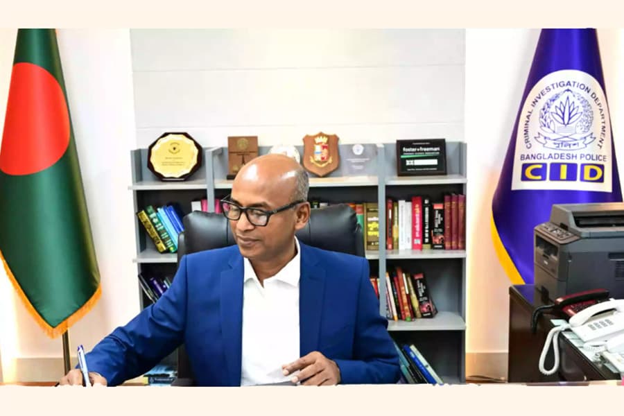 Mosharraf Hossain assumes charge as new CID chief