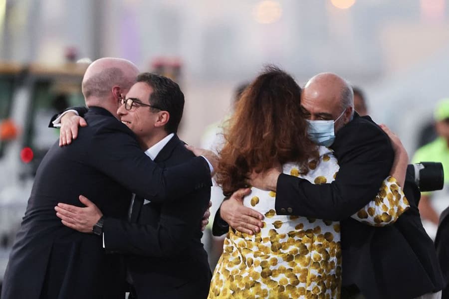 US-Iran prisoner swap deal: Five Americans freed from Tehran arrive in Qatar