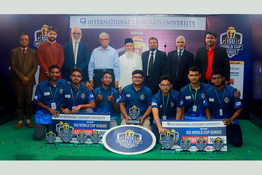 International Standard University organises Grand Finale of ISU World Cup Genius