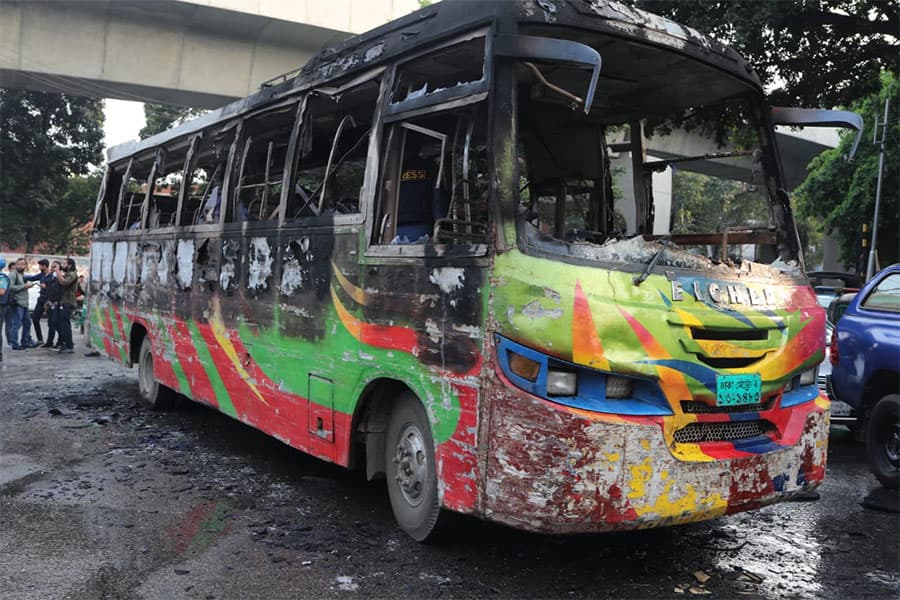 208 vehicles torched since October 28